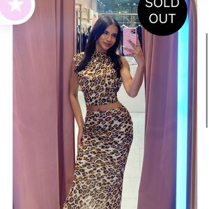 Eye candy couture Malin Leopard set sold out!